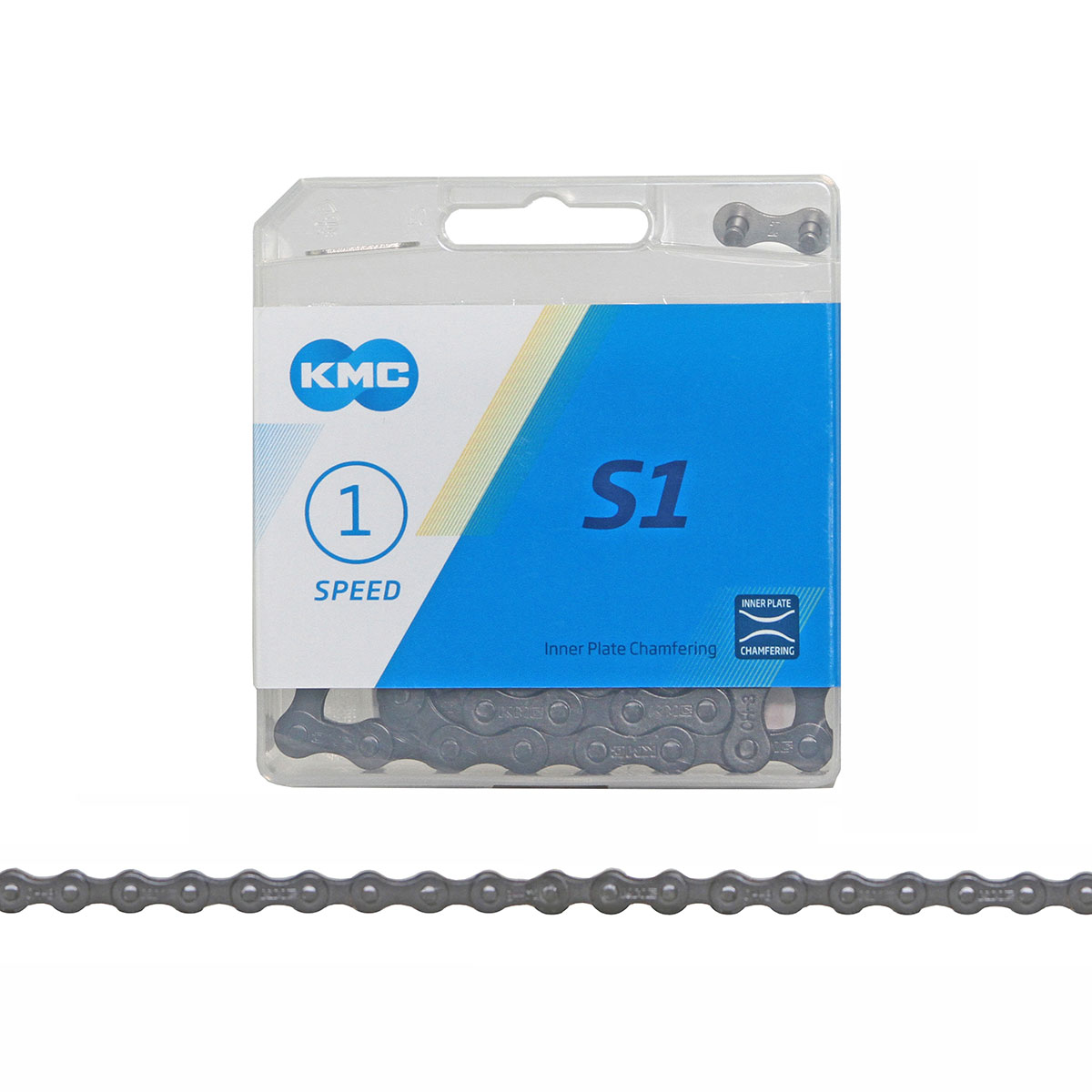 KMC Chain 1/2x1/8x112 1/Speed Black.